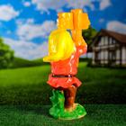 Садовая фигура "Гном с табличкой" 20х25х50см микс - Фото 12