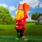 Садовая фигура "Гном с табличкой" 20х25х50см микс - Фото 6