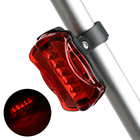 Фонарь велосипедный, 8 лм, 0.3 Вт, LED, 7 режимов, 2 ААА - фото 321151292