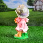 Садовая фигура "Гном в шляпке с ситом" 10х18х37см микс - Фото 3