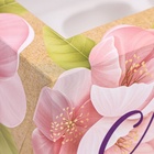 Коробка для 6 капкейков с окном «С 8 марта», 25×17×10 см - Фото 5