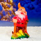 Садовая фигура "Гном с киркой" 15х19х35см - Фото 5