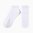 Носки мужские укороченные, цвет белый, р-р 27 - фото 12075413