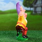 Садовая фигура "Гном-правая рука вверх" 10х13х30см МИКС - Фото 4