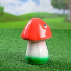 Садовая фигура "Грибок глазастый" маленький 5х9х16см - Фото 2
