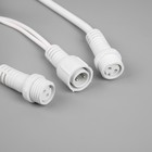 УЦЕНКА Гирлянда «Нить» 10 м, IP65, УМС, белая каучуковая нить, 100 LED, свечение тёплое белое, 220 В - Фото 8