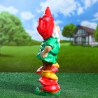 Садовая фигура "Гном Welcome" 12х19х41см - Фото 4