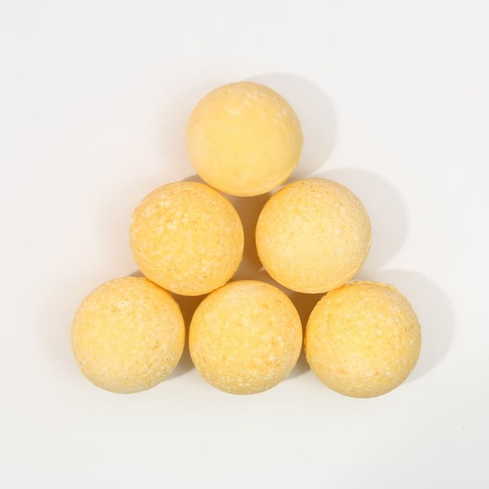 Набор бомбочек для ванны "С 8 марта!", 6 шт по 20 г, лимон и мёд