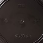 УЦЕНКА Горшок для цветов "Ротанг", БЕЗ ПОДДОНА, 4,7 л, цвет коричневый - Фото 4