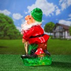 Садовая фигура "Гном-шиномонтажник" 23х31х48см - Фото 2