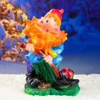Садовая фигура "Гном-шиномонтажник" 23х31х48см - Фото 7