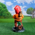 Садовая фигура "Гном-дровосек" большой 22х21х45см МИКС - Фото 3