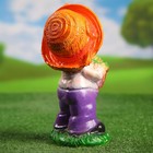 Садовая фигура "Мальчик в шляпе" 15х15х30см - Фото 6