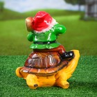 Садовая фигура "Гном на черепахе" 21х27х29см МИКС - Фото 12