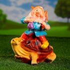 Садовая фигура "Гном на черепахе" 21х27х29см МИКС - Фото 7