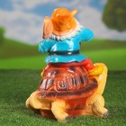 Садовая фигура "Гном на черепахе" 21х27х29см МИКС - Фото 9