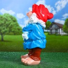 Садовая фигура "Гном с там-тамом" 23х29х47см МИКС - Фото 2