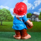 Садовая фигура "Гном с там-тамом" 23х29х47см МИКС - Фото 3
