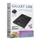 Плитка индукционная Galaxy LINE GL 3063, 2000 Вт, 1 конфорка, 6 программ, чёрная - Фото 6