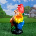 Садовая фигура "Гном с морковью" 23х22х43см МИКС - Фото 5