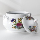 УЦЕНКА Набор столовой посуды идиллия «Букет цветов», 32 предмета, нет сахарницы и большой тарелки - Фото 10