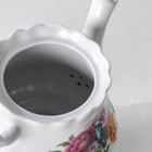 УЦЕНКА Набор столовой посуды идиллия "Букет цветов", 31 предмет (отсутствует одна тарелка, одна чайная пара, блюдце) - Фото 9