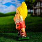 Садовая фигура "Гном растегнутая рубашка" 10х11х36см МИКС - Фото 5