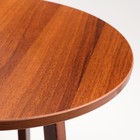 Журнальный столик "Брюгге", D = 45 см, высота 47 см, цвет орех таволато - Фото 2