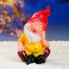 Садовая фигура "Гном сидячий" 12х16х22см МИКС - Фото 5