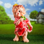 Садовая фигура "Девочка-гном" 23х28х54см МИКС - Фото 1
