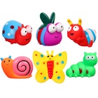 Резиновые игрушки для ванны Крошка Я «Букашечки», с пищалкой, в наборе 6 шт. - Фото 4