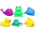 Резиновые игрушки для ванны Крошка Я «Морские жители», с пищалкой, в наборе 6 шт. - Фото 2