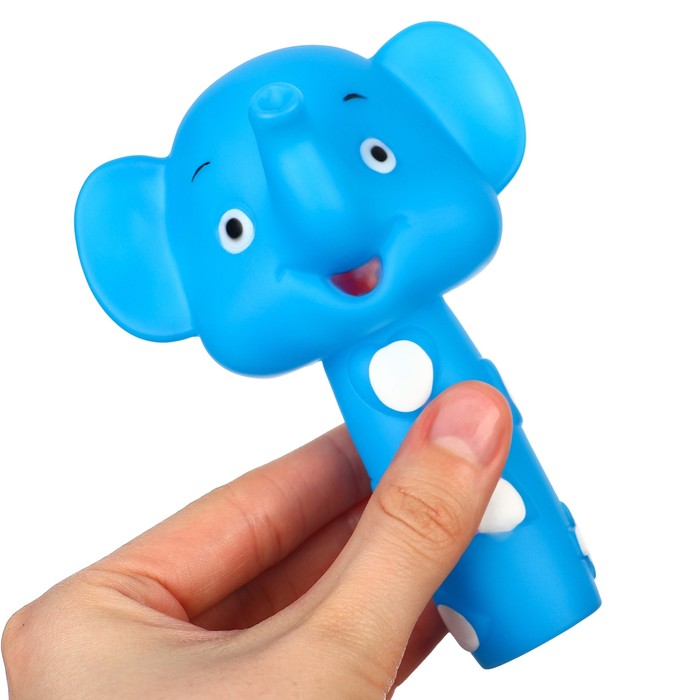 Игрушка для ванны «Малыши: Слоник», 11 см, с пищалкой, Крошка Я
