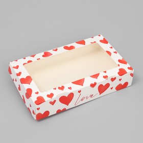 Коробки под конфеты сырники 'Love' 200х120х40 (281х432)