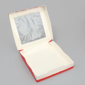 Коробки под конфеты сырники, кондитерская упаковка «Сладкий подарочек», 20 х 20 х 4 см