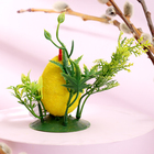 Декор пасхальный «Цыплёнок в траве» 5 × 10 × 10 см - фото 9073860