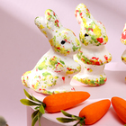 Набор для декора пасхальный «Зайчики с морковкой» 3 × 8 × 28 см - фото 9073863
