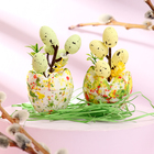 Набор для декора пасхальный « Яйца» 5 × 12 × 10 см - фото 9073864