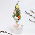 Пасхальный декор на ветке «Счастливой пасхи» 3 × 12 × 30 см - фото 9073882