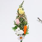 Пасхальный декор на ветке «Счастливой пасхи» 3 × 12 × 30 см - фото 9073883