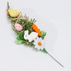 Пасхальный декор на ветке «Счастливой пасхи» 3 × 12 × 30 см - фото 9073884