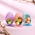 Набор для декора пасхальный «Яйца цветные» 4 × 11,5 × 6,5 см - фото 23703819