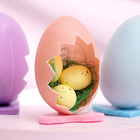Набор для декора пасхальный «Яйца цветные» 4 × 11,5 × 6,5 см - фото 9073896