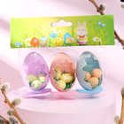 Набор для декора пасхальный «Яйца цветные» 4 × 11,5 × 6,5 см - фото 9073898