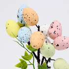 Декор пасхальный «Яйца в горшке» 9 × 11 × 22 см - фото 9073900