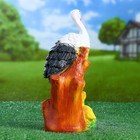 Садовая фигура "Аистенок" 13х15х31см - Фото 3