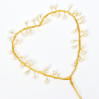 Топпер для торта «Сердце с бусинами», золотой - Фото 3