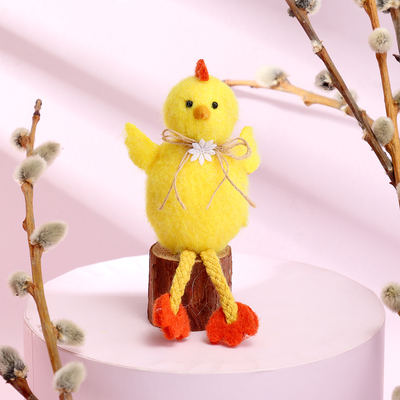 Пасхальный декор «Петушок» 3×7×11 см