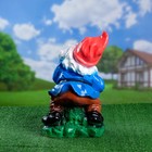 Садовая фигура "Гном с бочкой" 26х28х46см МИКС - Фото 2