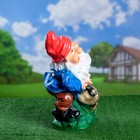 Садовая фигура "Гном с бочкой" 26х28х46см МИКС - Фото 3